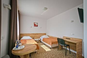 Фото номера Двухместный номер с 1 кроватью Отель Hotel Sezam Kraczkowa г. Крачкова 3